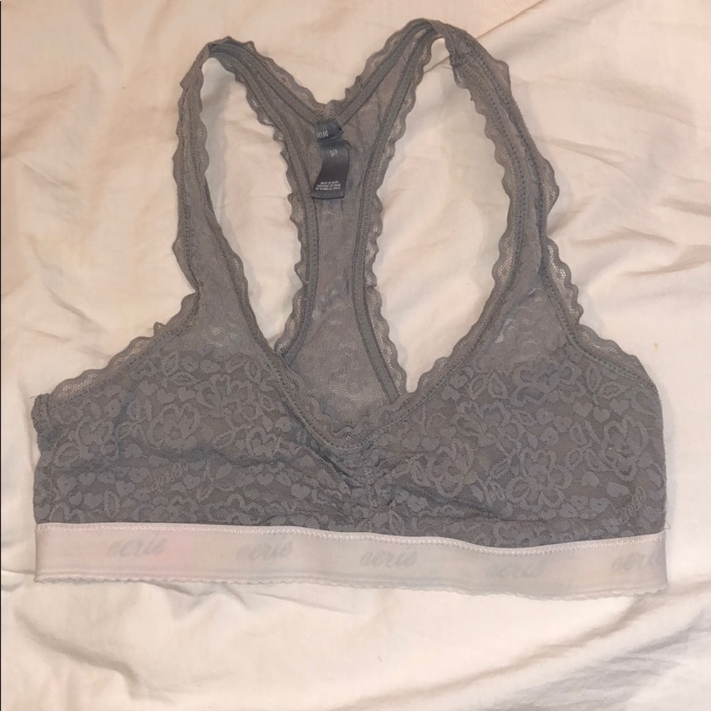 Grey Aerie unlined bralette